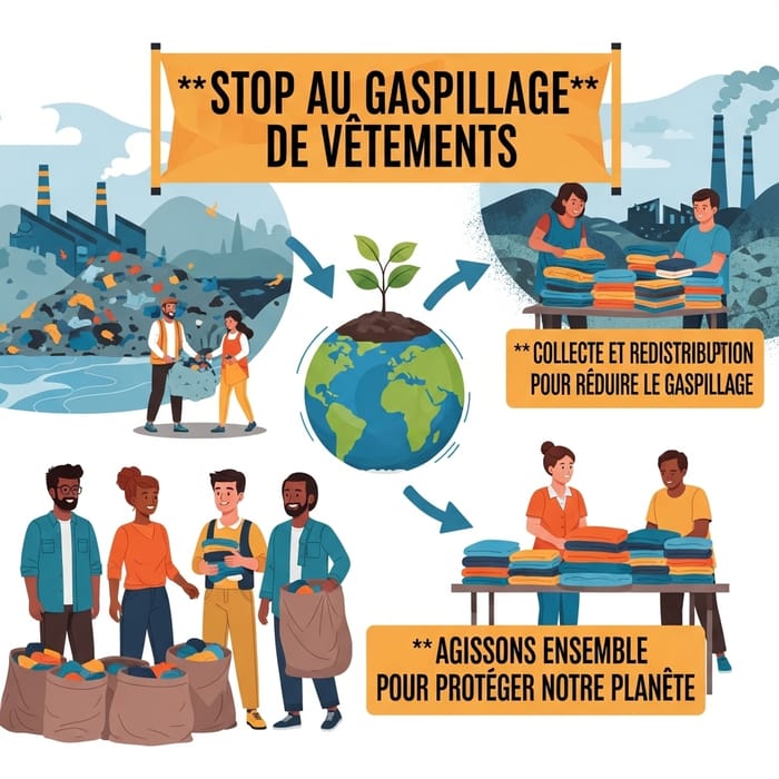 Projet Stop au Gaspillage du Vêtement - Sensibilisation à l'Impact Néfaste de la Fast Fashion