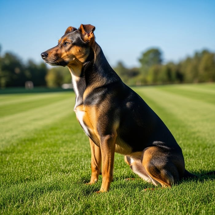 Cute Dog Outdoors