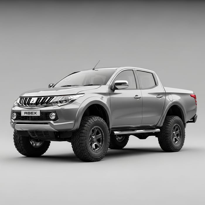 Lifted Mitsubishi Triton - Rugged Off-Road Truck