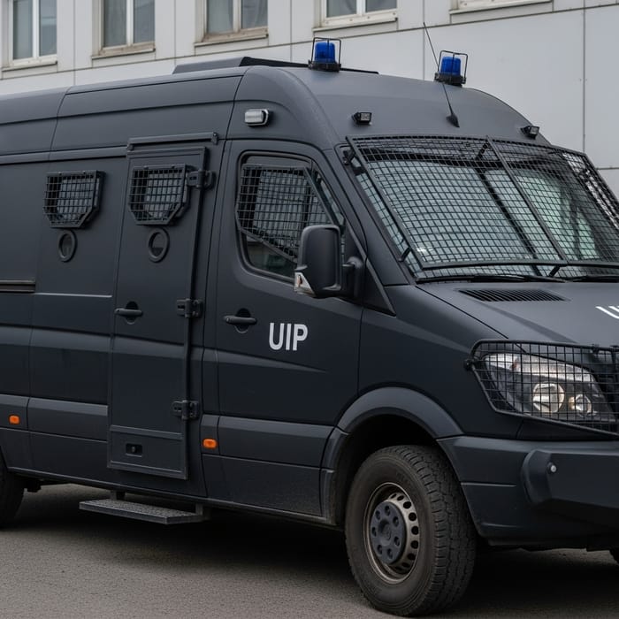 UIP Armored Van: Top-notch Security & Law Enforcement Support