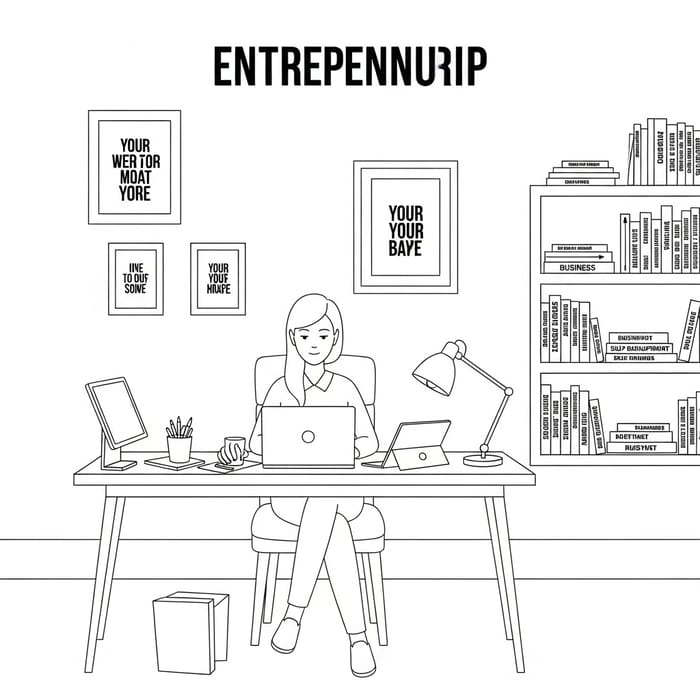 Minimalist Home Office: Inspiring Entrepreneurial Workspace Minimalist Home Office: Inspiring Entrepreneurial Workspace