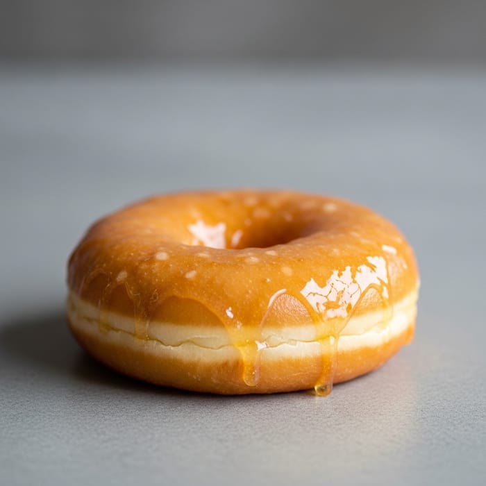 Golden Honey Doughnut with Cream Cheese Perfection Golden Honey Doughnut with Cream Cheese Perfection