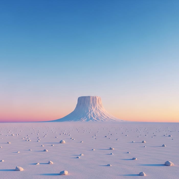 Tranquil Plateau Minimalism