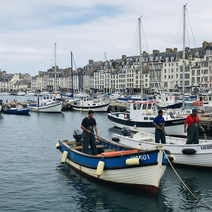 Coastal Town Fishing Industry: Tradition and Tributes