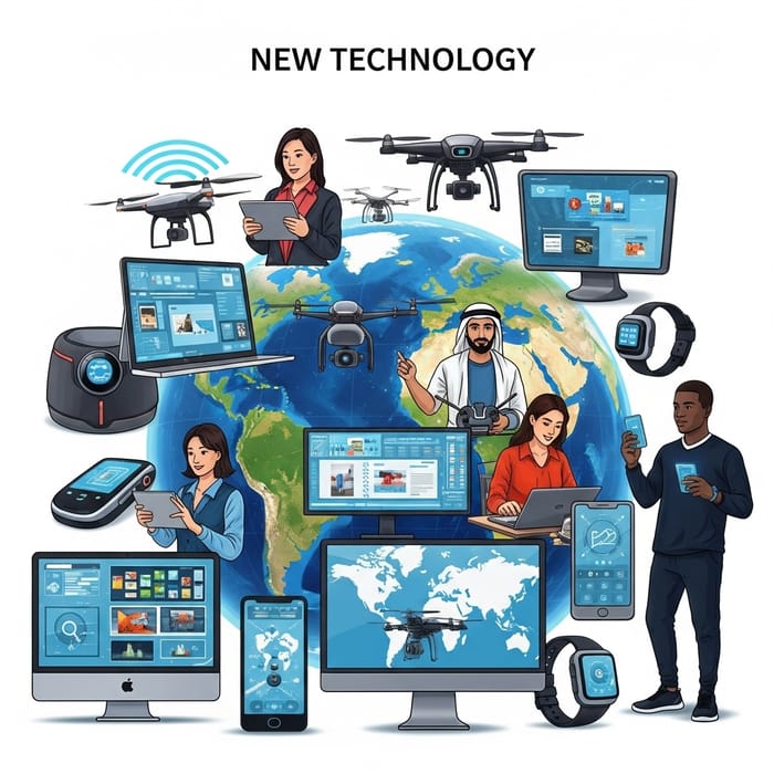 Global Technology Trends: Diverse Worldwide Innovations