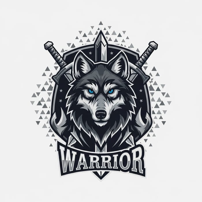 Wolf Warrior Emblem: Strength and Power Symbolized
