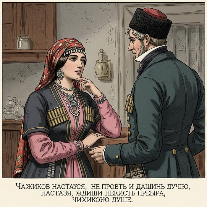 Nastasya Petrovna and Chichikov: Philosophical Conversation on the Value of a Soul Nastasya Petrovna and Chichikov: Philosophical Conversation on the Value of a Soul