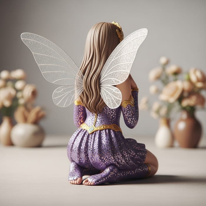 Captivating Fairy in Sparkling Bikini | Enchanting Fantasy Scene