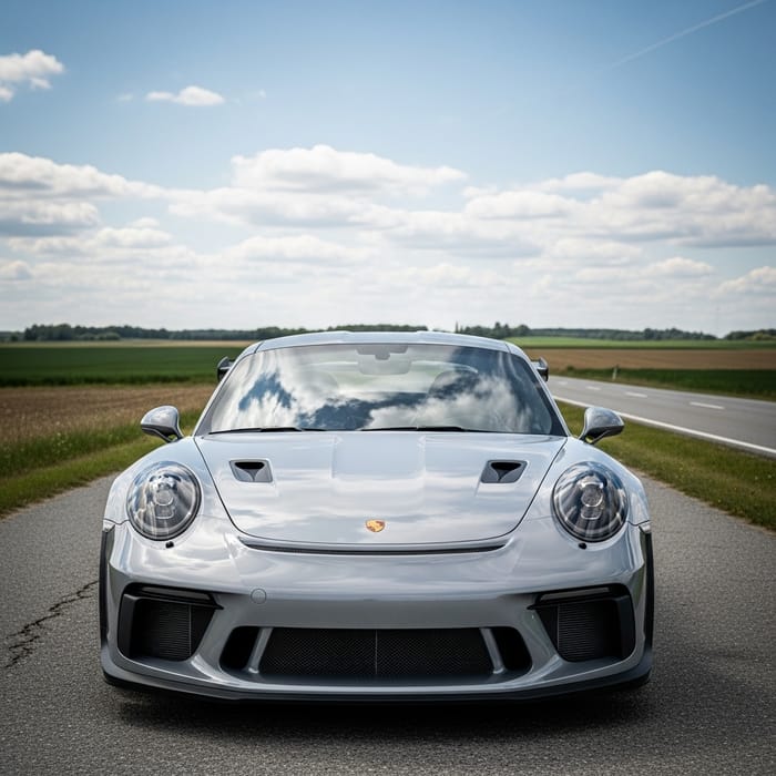 2023 Porsche GT3 RS in Stunning Landscape