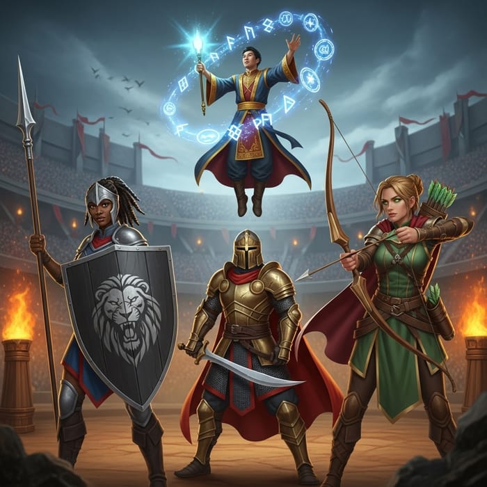 Heroes of the Arena - Epic Contest Heroes of the Arena - Epic Contest