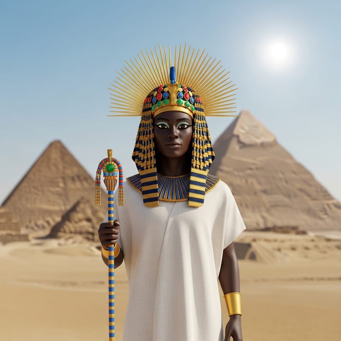 Animated Egyptian Persona: Culture & Style