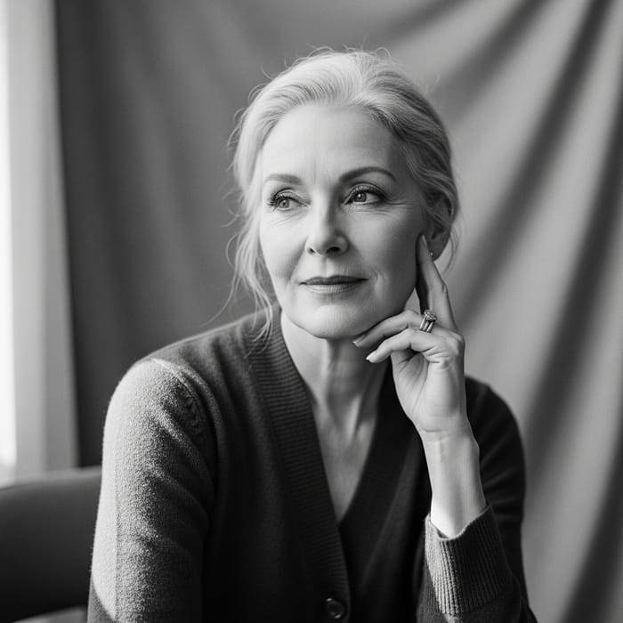 Timeless Beauty of Mature Woman: Classic Fine Art Photography Timeless Beauty of Mature Woman: Classic Fine Art Photography