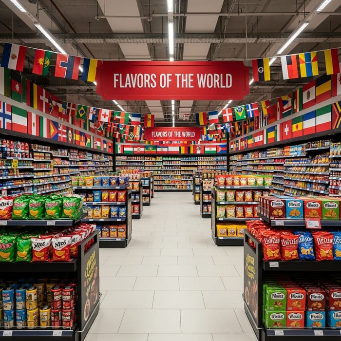 Discover Global Flavors at World Theme Import Supermarket Discover Global Flavors at World Theme Import Supermarket
