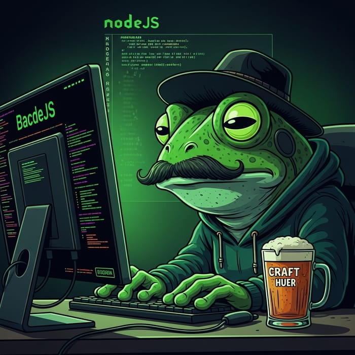 Senor Frog: NodeJS Backend Developer & Craft Beer Lover