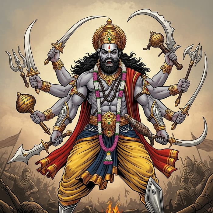 Virabhadra: Mythological Fierce Warrior