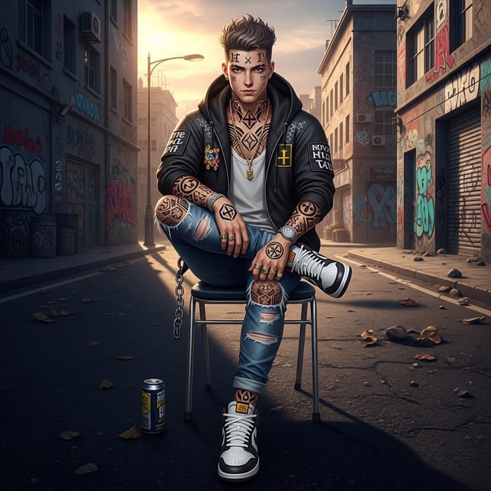 Urban Streetwear Makeover: Shikamaru Nara as a Modern Icon