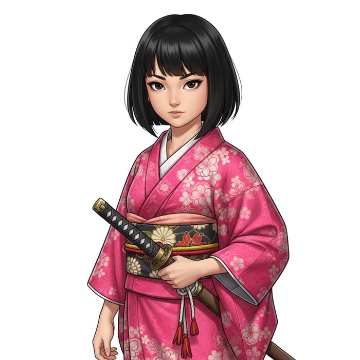 Miwa - Teenage Jujitsu Kaisen Warrior with Martial Arts Skills Miwa - Teenage Jujitsu Kaisen Warrior with Martial Arts Skills