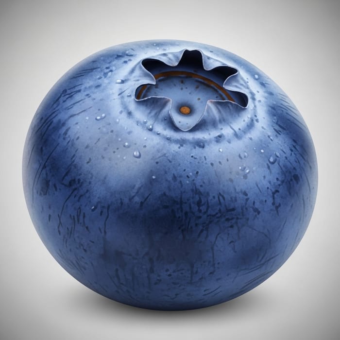 Detailed Blueberry - Fresh, Plump, and Radiant Detailed Blueberry - Fresh, Plump, and Radiant
