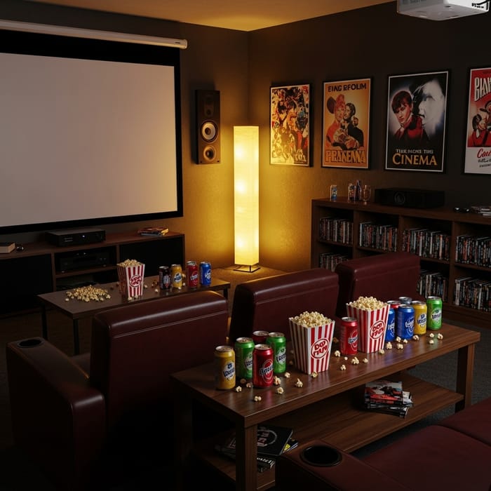 Cozy Home Cinema Setup: Enhance Your Viewing Experience Cozy Home Cinema Setup: Enhance Your Viewing Experience