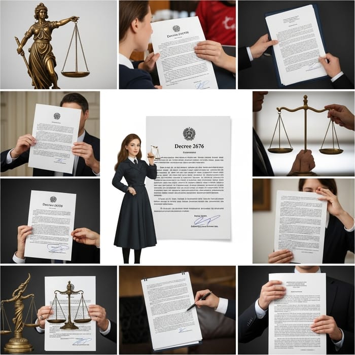 Decree 2676 (2000) Visual Representation - Legal Documents Decree 2676 (2000) Visual Representation - Legal Documents