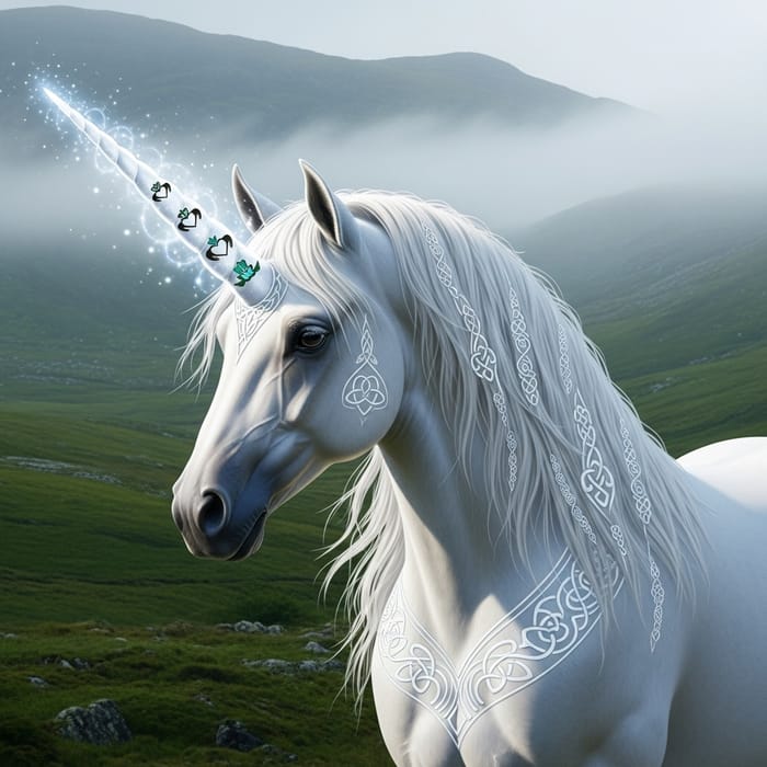 Magical Celtic Unicorn: Graceful Symbol of Purity Magical Celtic Unicorn: Graceful Symbol of Purity