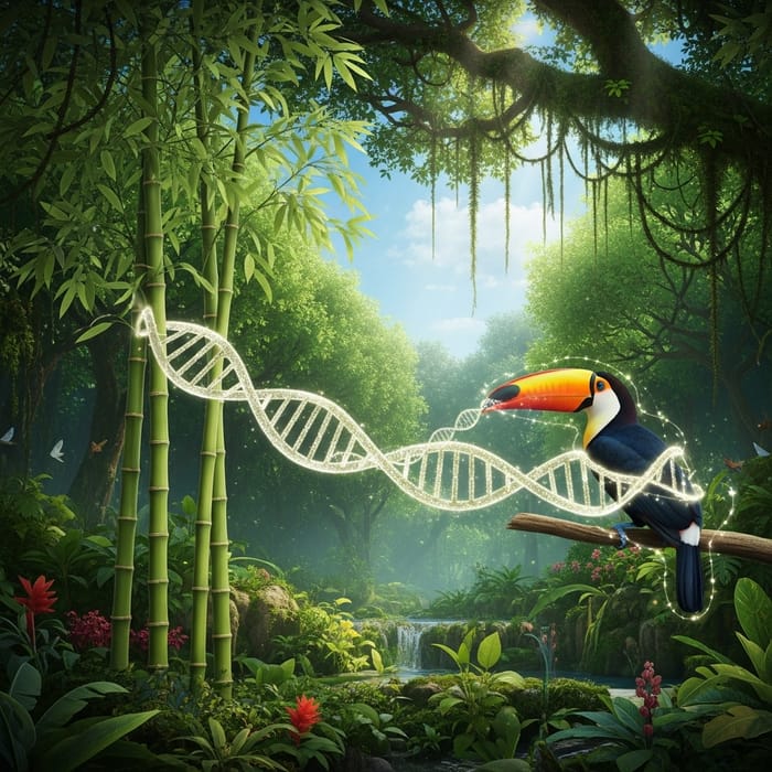 Revolutionizing Global Issues with Bamboo-Toucan DNA Transfer