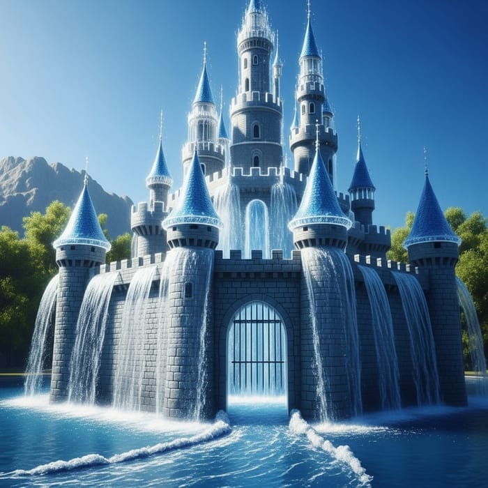 Enchanting Water Castle: A Spectacular Vision Enchanting Water Castle: A Spectacular Vision