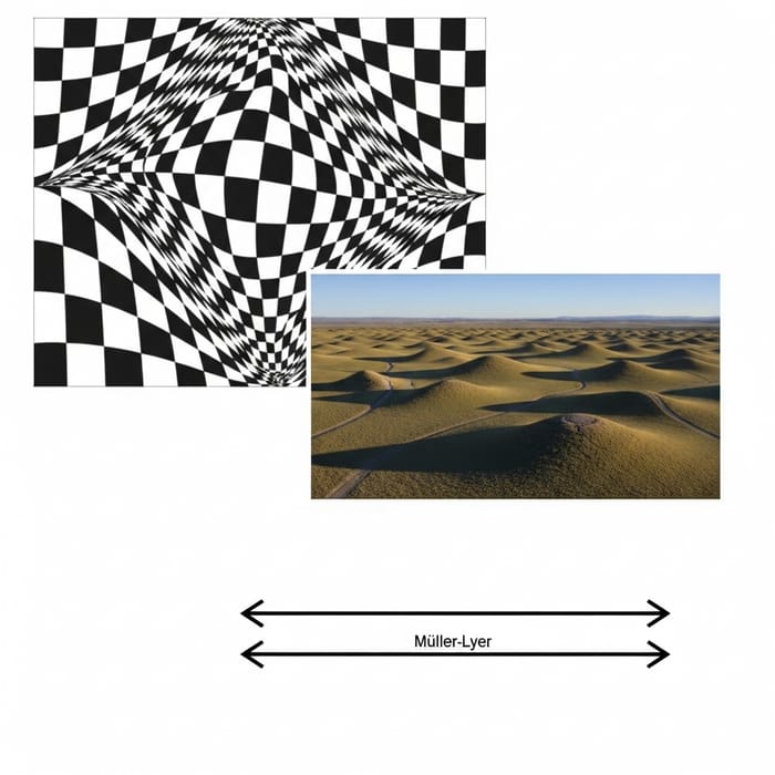 Fascinating Optical Illusions: 2D Patterns, Shaded Landscapes, and Visual Tricks Fascinating Optical Illusions: 2D Patterns, Shaded Landscapes, and Visual Tricks