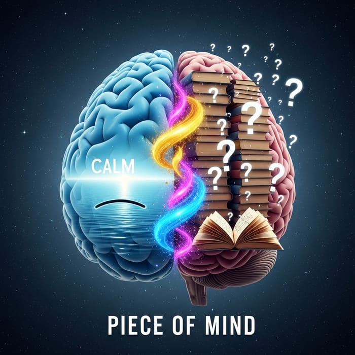 Surreal Piece of Mind Depiction | Tranquil, Excitement, Curiosity