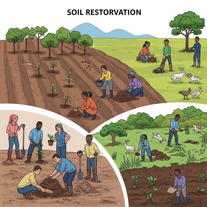 Soil Restoration Techniques for Biodiversity and Productivity Soil Restoration Techniques for Biodiversity and Productivity