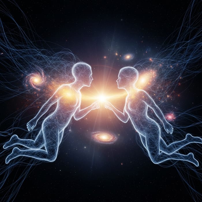 Soul Connection: Ethereal Harmony in the Cosmos Soul Connection: Ethereal Harmony in the Cosmos