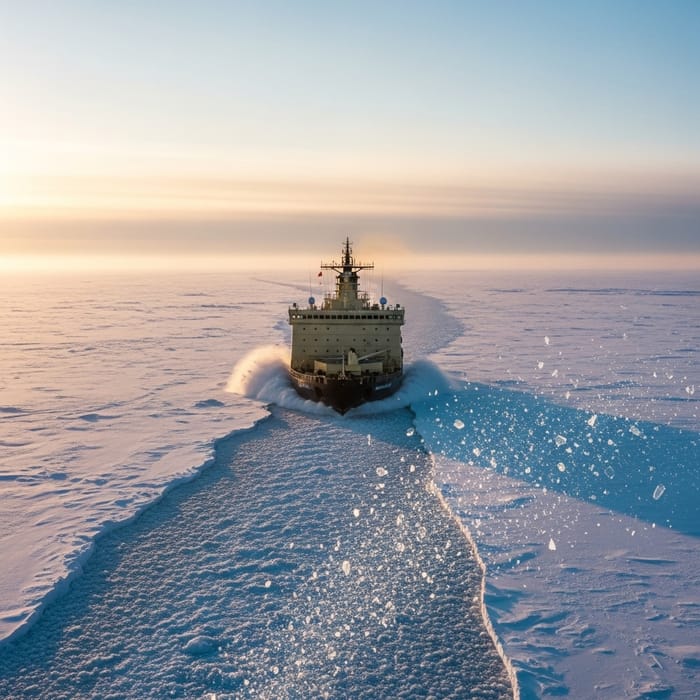 Superreality Icebreaker: Awakening the Northern Sea Route Superreality Icebreaker: Awakening the Northern Sea Route