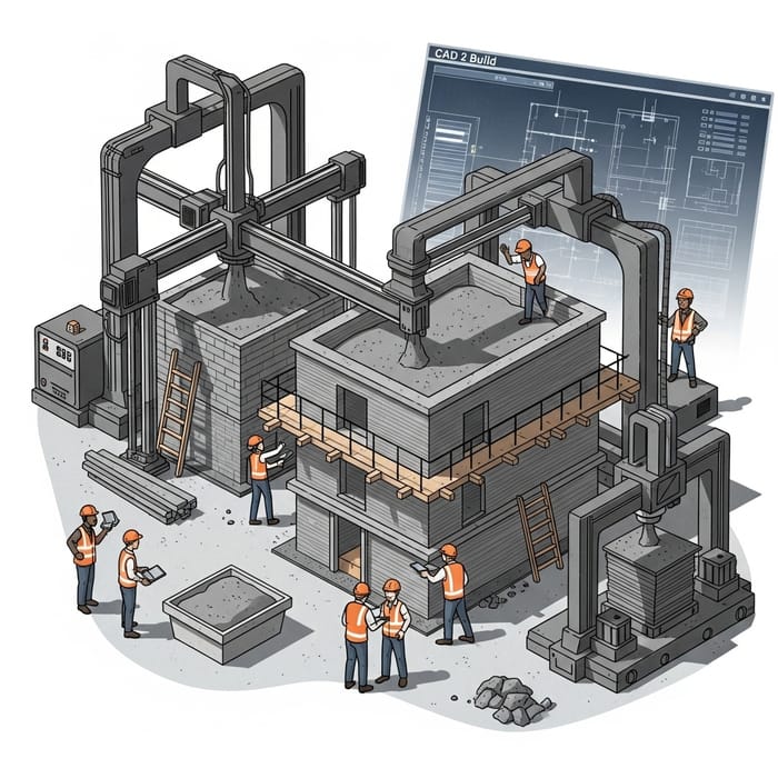 CAD 2 Build: Additive Manufacturing in Construction CAD 2 Build: Additive Manufacturing in Construction