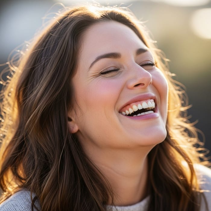 Euphoric Woman - Bright Smile of Joy