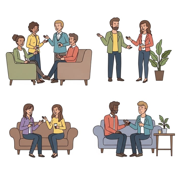 Embracing Togetherness: A Social Gathering