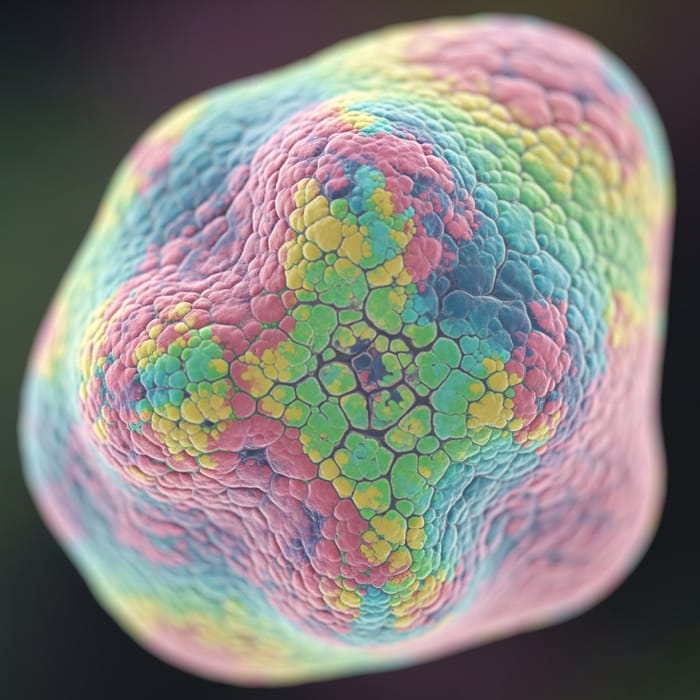 Cute Microbe - Intricate Patterns and Beauty of Microorganisms