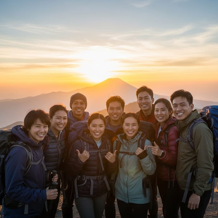 Heartfelt Mountain Sunrise Adventure Heartfelt Mountain Sunrise Adventure