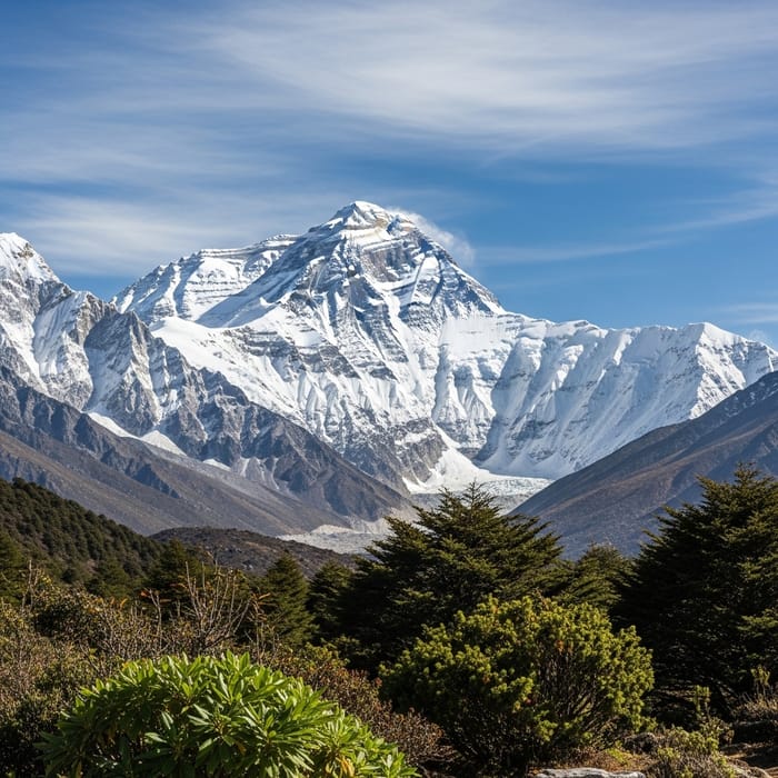 Mount Everest Panorama Mount Everest Panorama