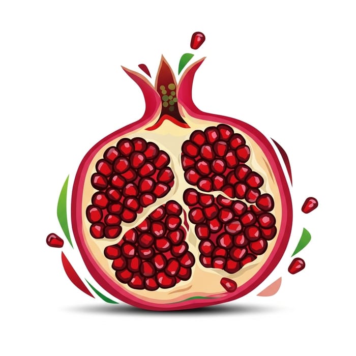 Abstract Pomegranate Abstraction | Modern Artwork Abstract Pomegranate Abstraction | Modern Artwork