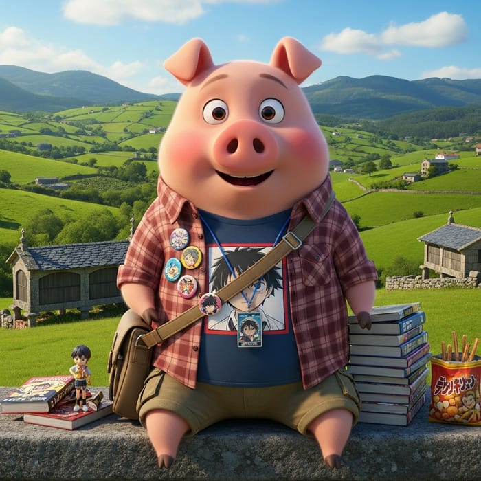 Pepa Pig Otaku in Galicia - A Cute Adventure Pepa Pig Otaku in Galicia - A Cute Adventure