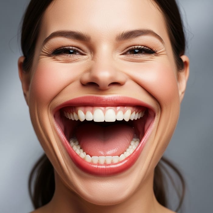 Woman with World's Largest Mouth