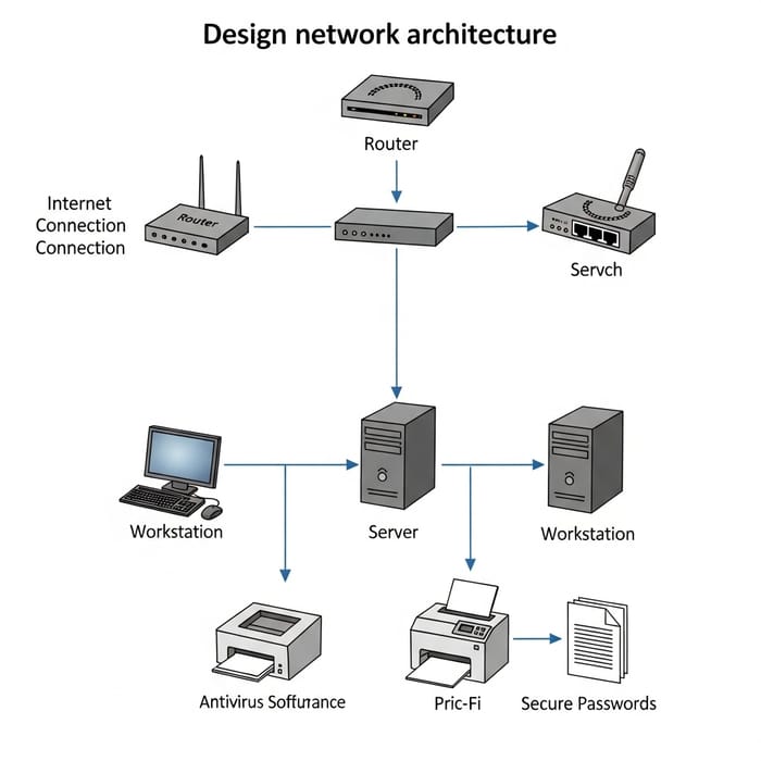 Network Architecture Design: Components, Connectivity & Security Network Architecture Design: Components, Connectivity & Security