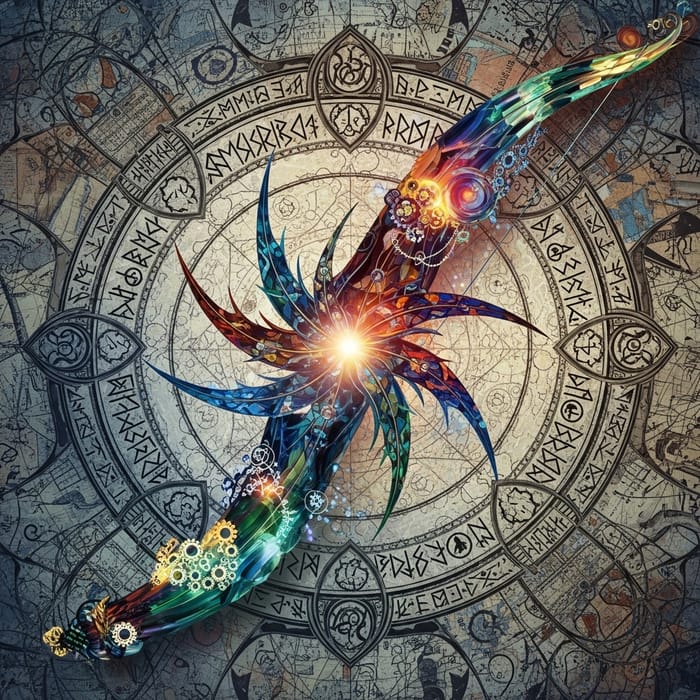 Abstract Weapon Art - Discover the Symbolic Beauty
