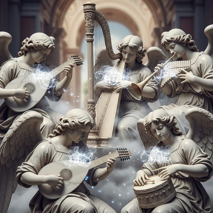 Serene Marble Angels Whispering 432 HZ Lullaby for Sleep Serene Marble Angels Whispering 432 HZ Lullaby for Sleep