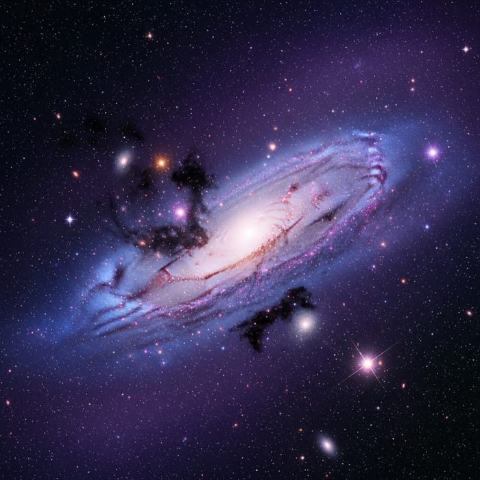 Starlit Galaxy Abstract Artwork Starlit Galaxy Abstract Artwork