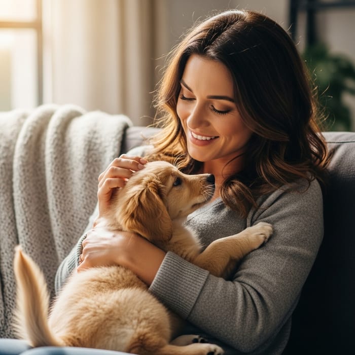 Jennifer Aniston: Captivating Moment with a Cute Puppy