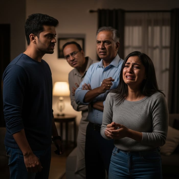 Cinematic Emotional Scene: Distress in a Family Setting Cinematic Emotional Scene: Distress in a Family Setting