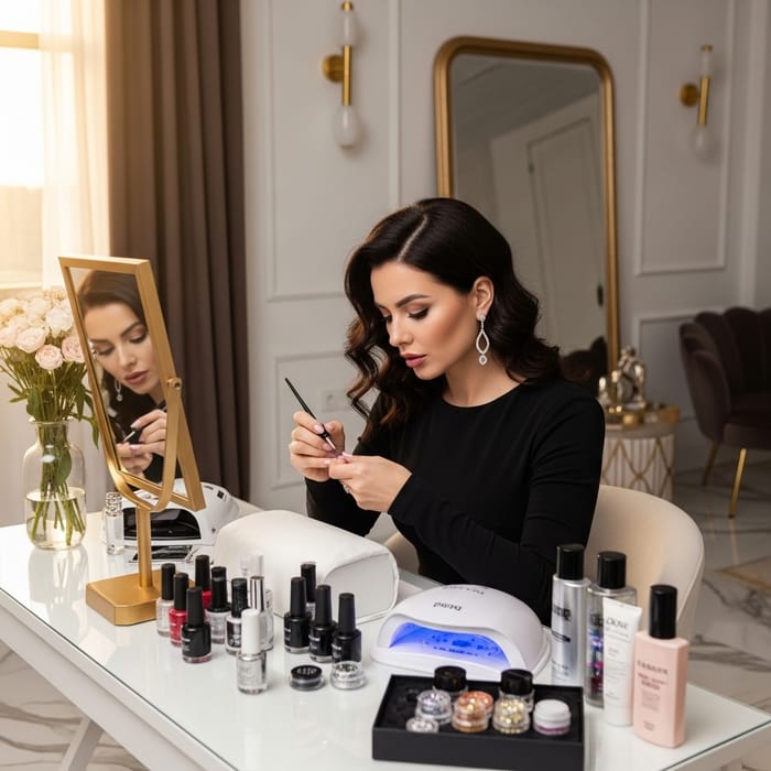 Kim Kardashian Nails: Precision and Glamor | Opulent Lifestyle