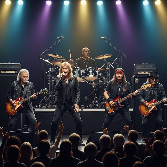 Realistic Rolling Stones Live Concert Image