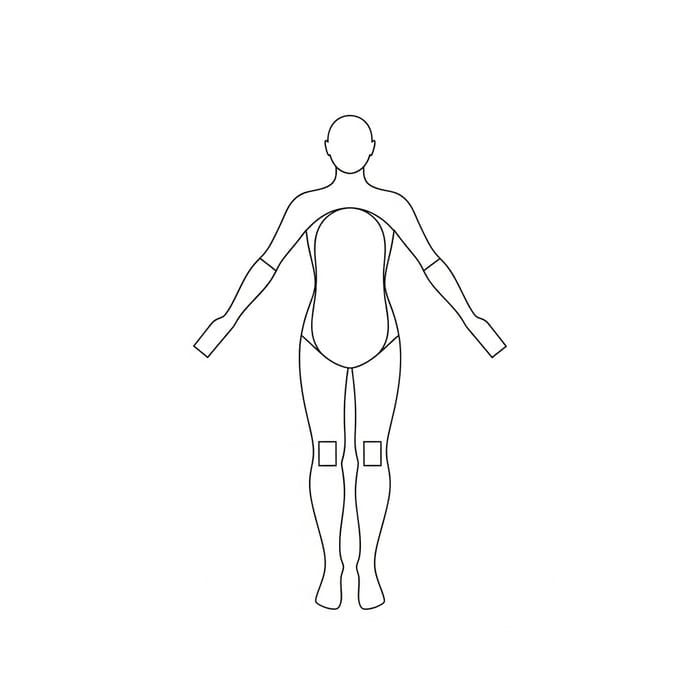 Minimalist Humodel Figure for Architectural Drafting